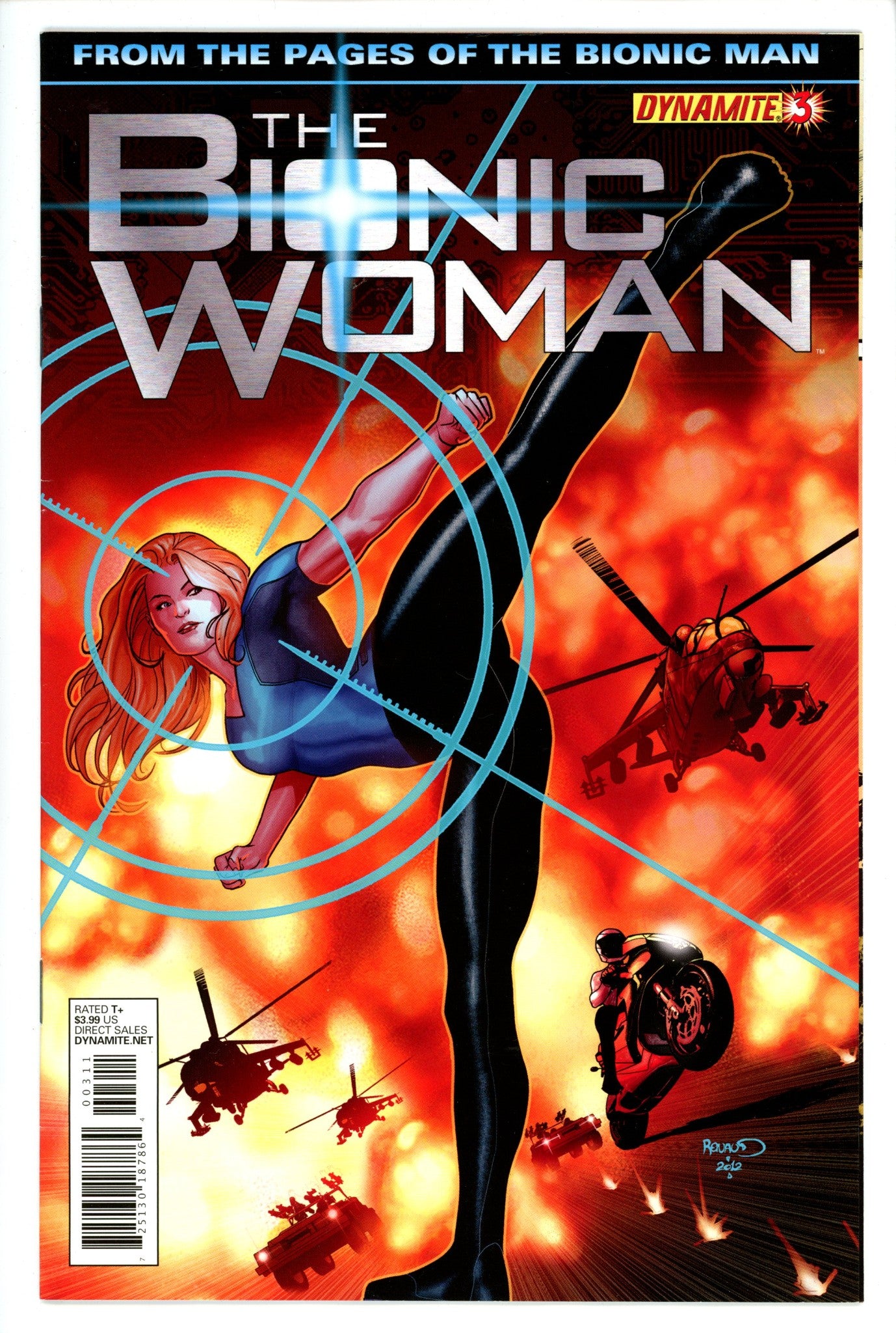 The Bionic Woman 3-Dynamite Entertainment-CaptCan Comics Inc