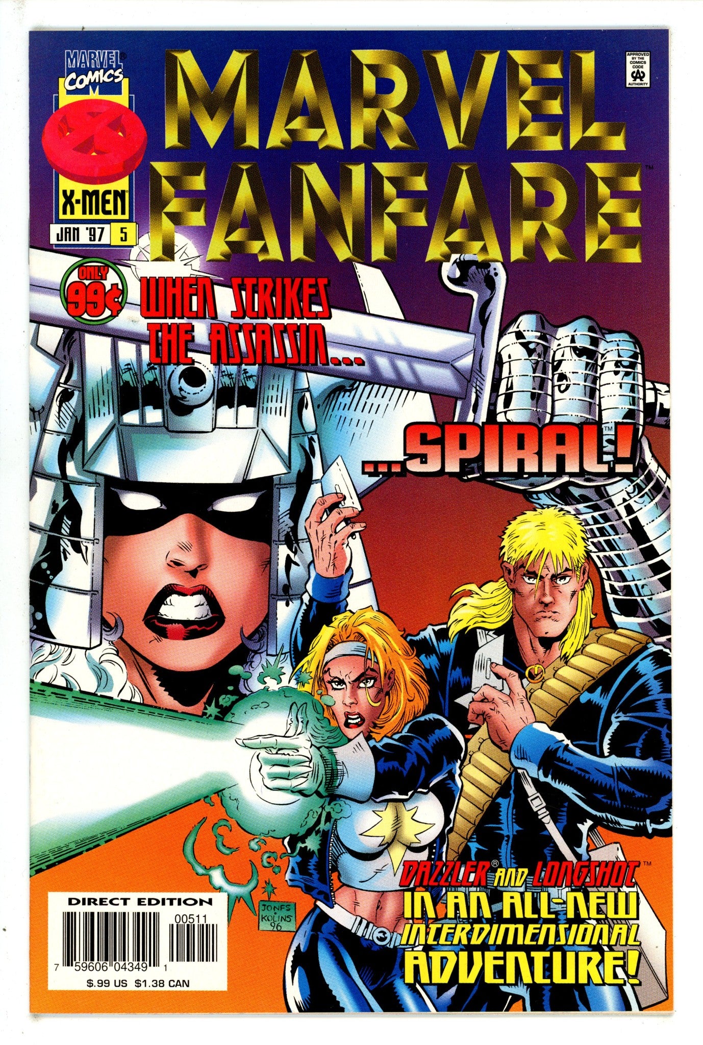 Marvel Fanfare Vol 2 5 (1996)