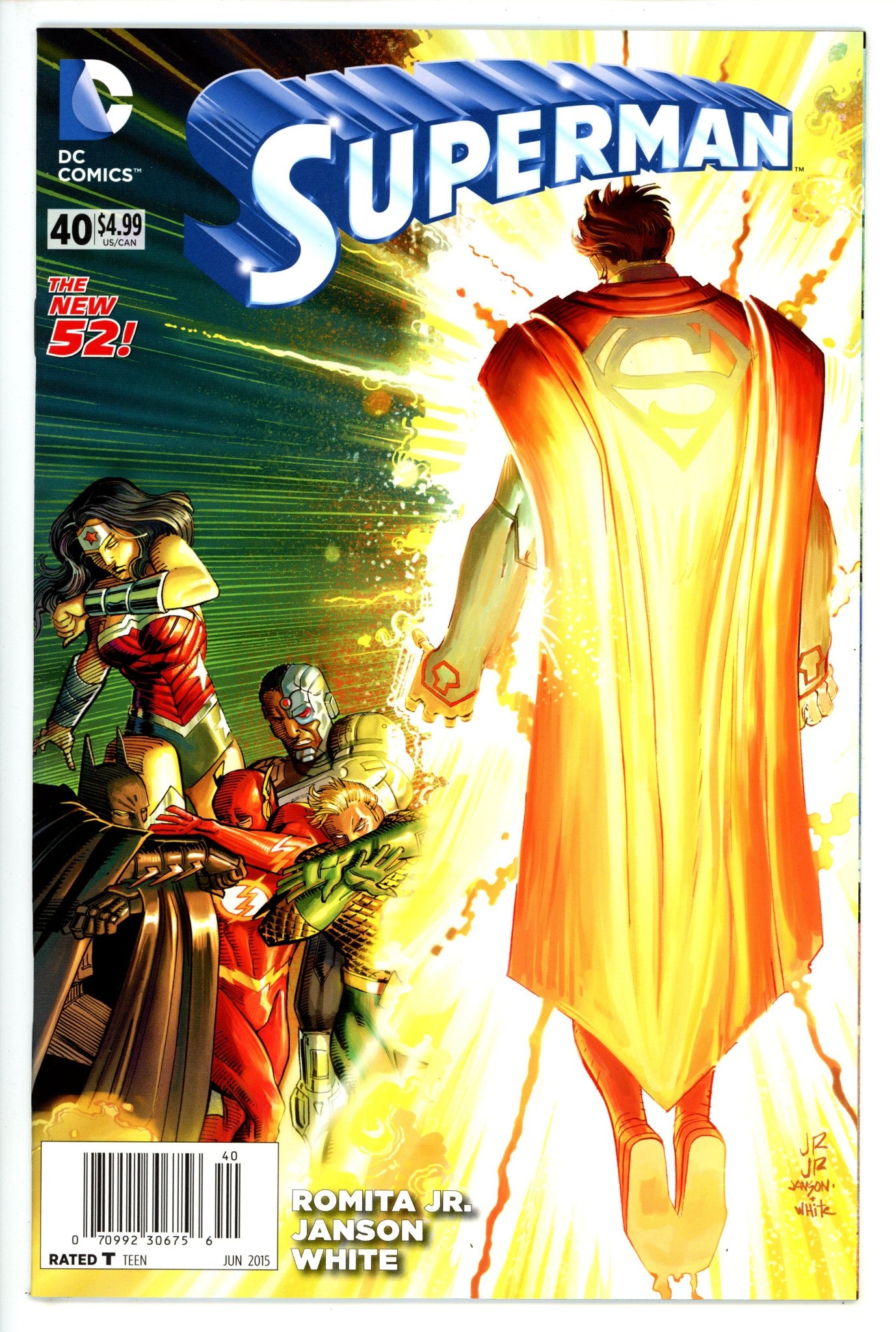 Superman Vol 3 40 Newsstand VF/NM