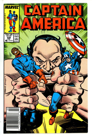 Captain America Vol 1 338 Newsstand (1987)