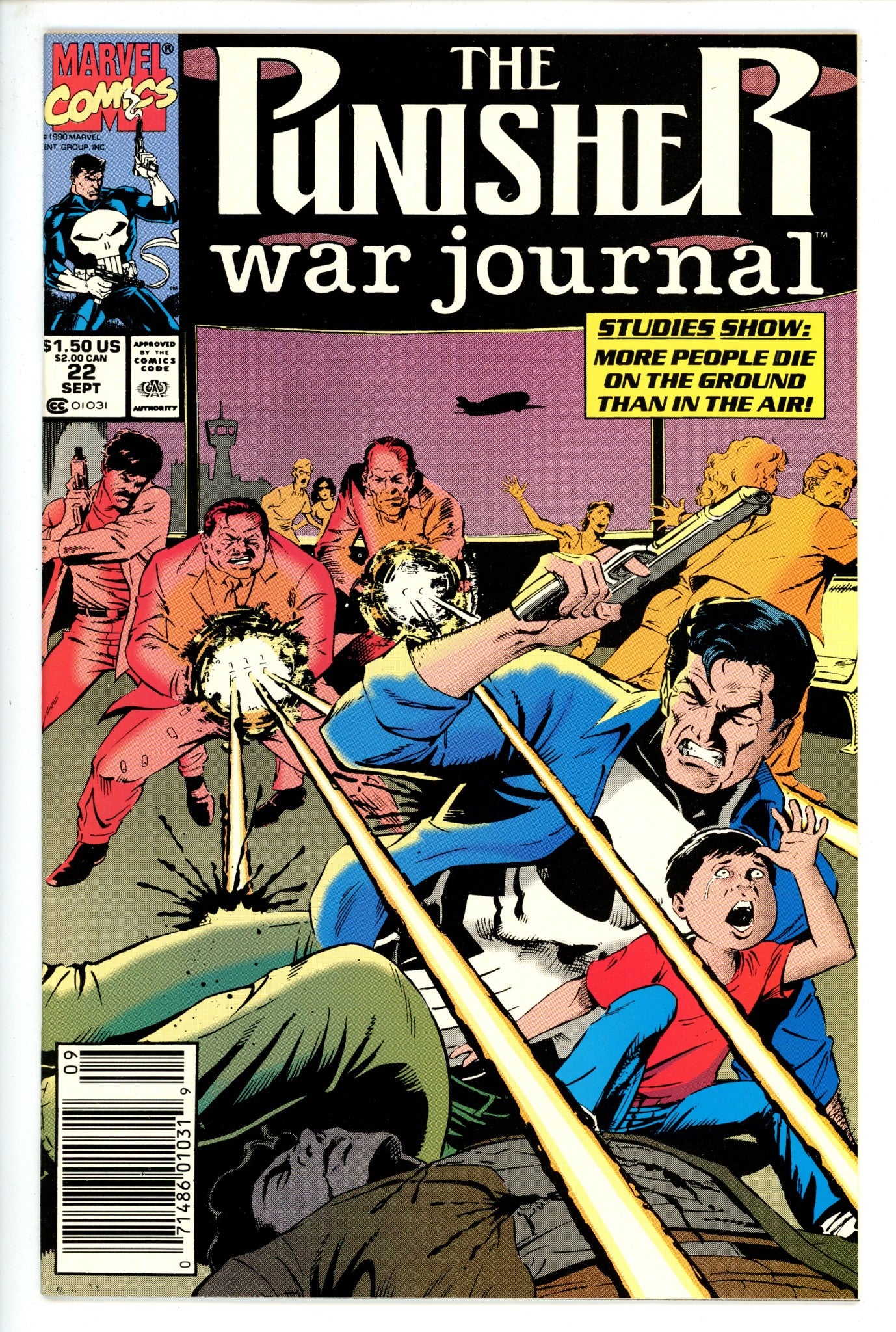 The Punisher War Journal Vol 1 22 Newsstand