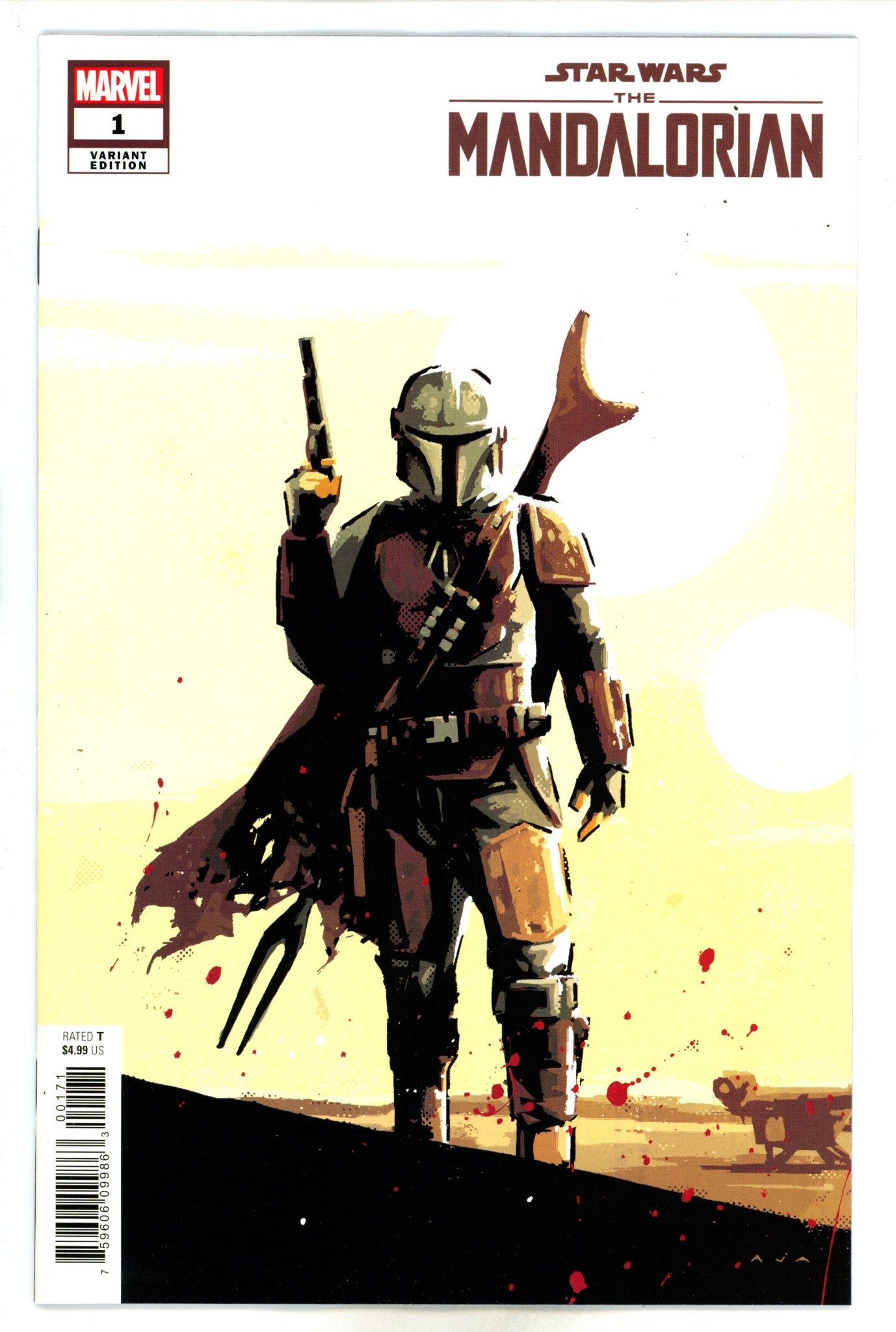 Star Wars Mandalorian 1 Aja Variant NM+