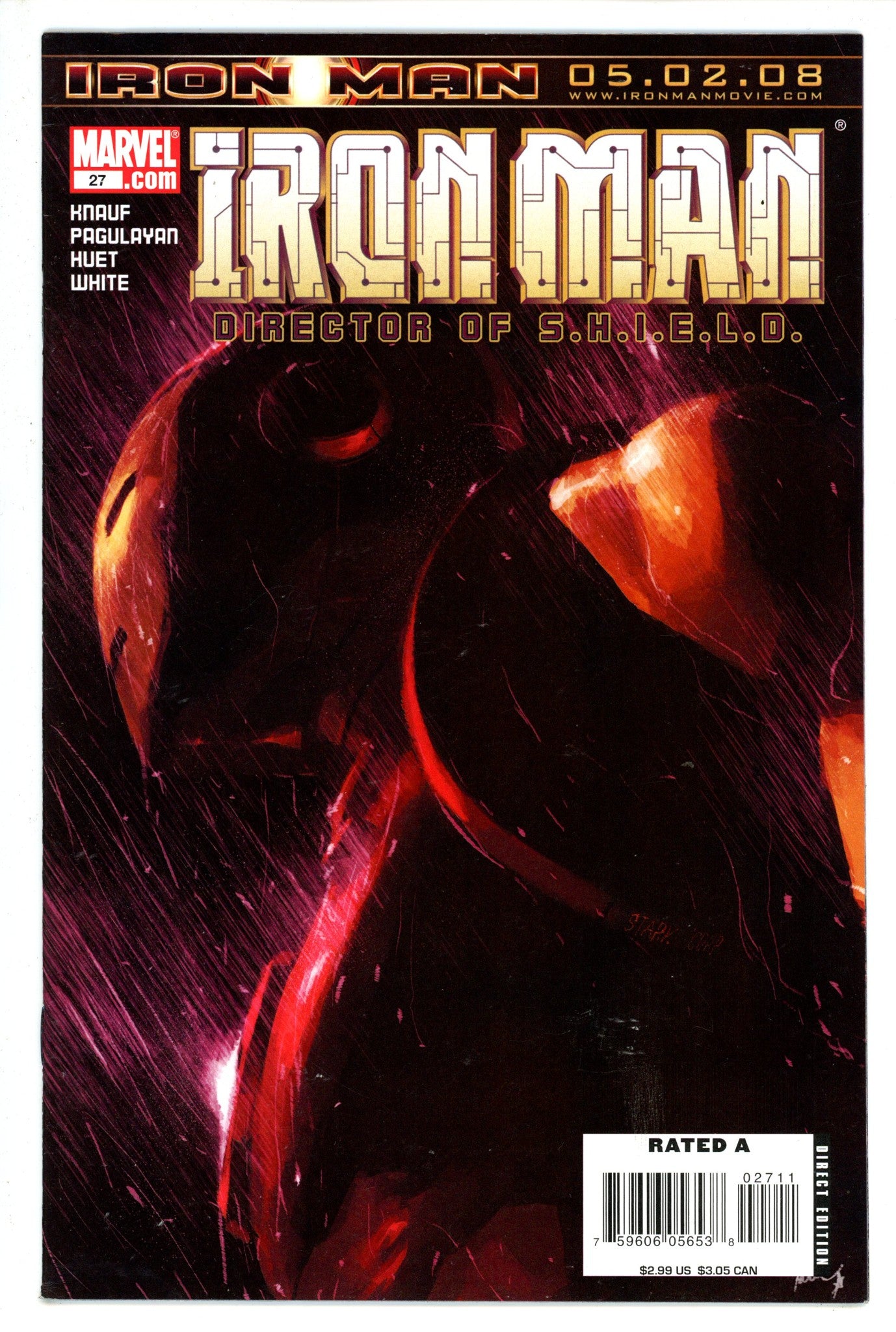 The Invincible Iron Man Vol 4 27 (2008)