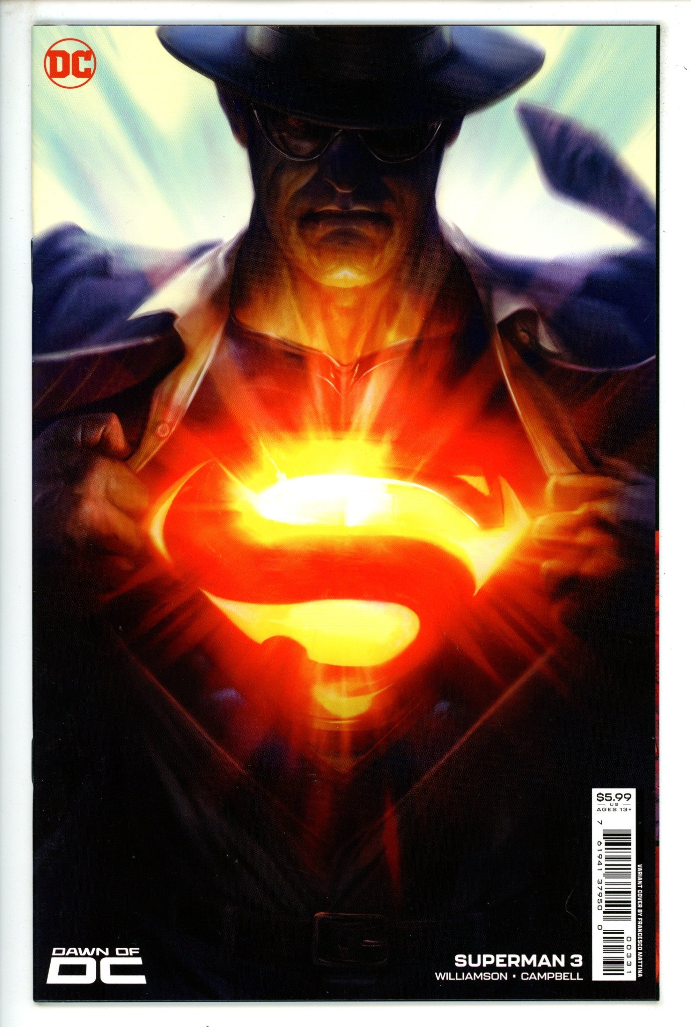 Superman Vol 6 3 Mattina Variant (2023)