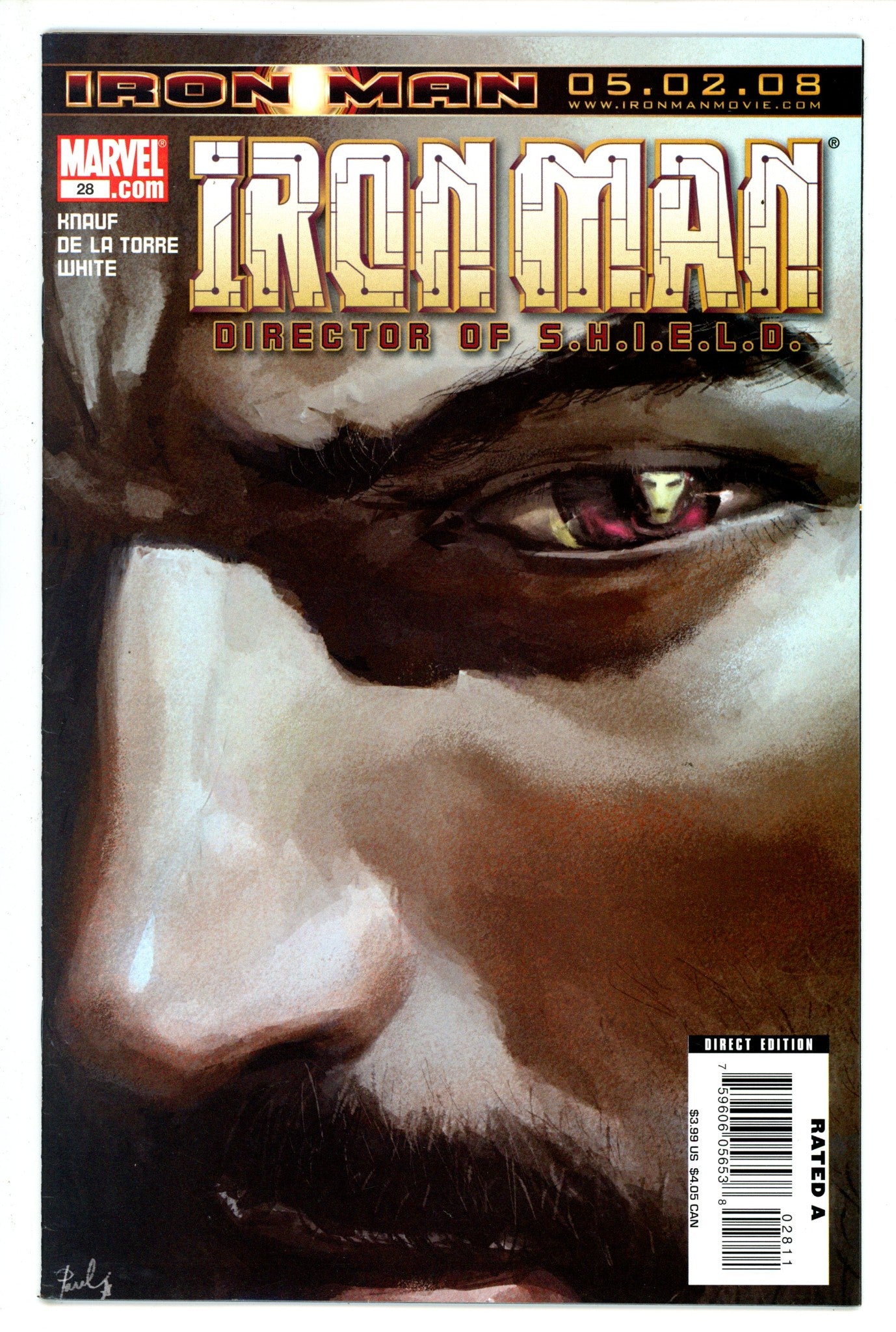 The Invincible Iron Man Vol 4 28 (2008)