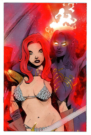 Red Sonja Hell Sonja 2 Moss Virgin Incentive Variant (2023)