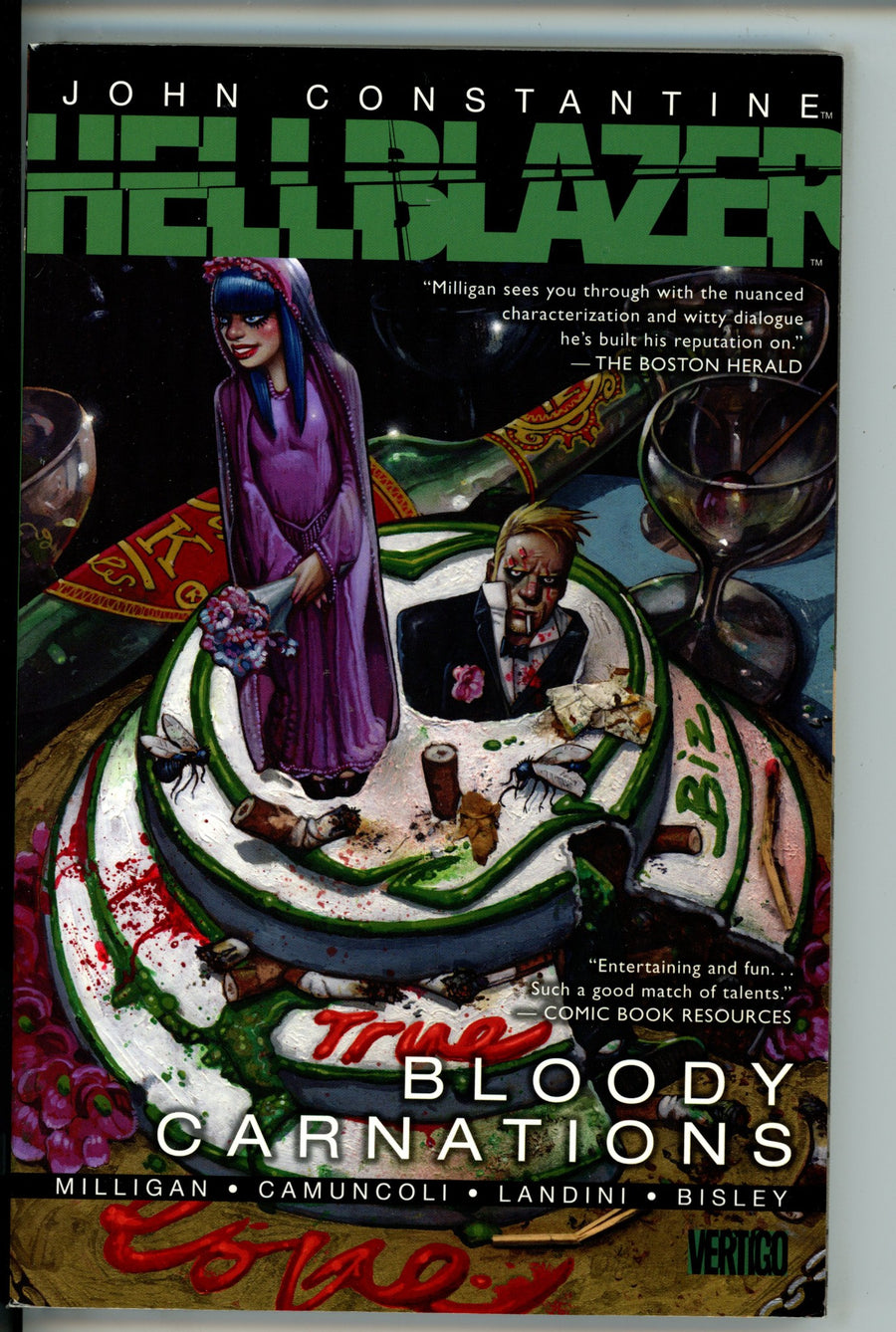 Hellblazer Bloody Carnations TPB