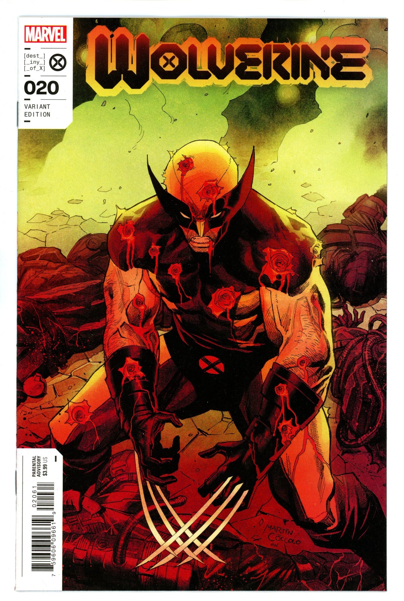 Wolverine Vol 7 20 Coccolo Variant (2022)