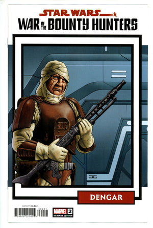 Star Wars War of the Bounty Hunters 2 Variant NM- (2021)