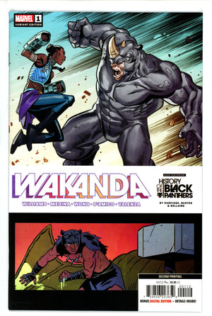 Wakanda 1 2nd Print