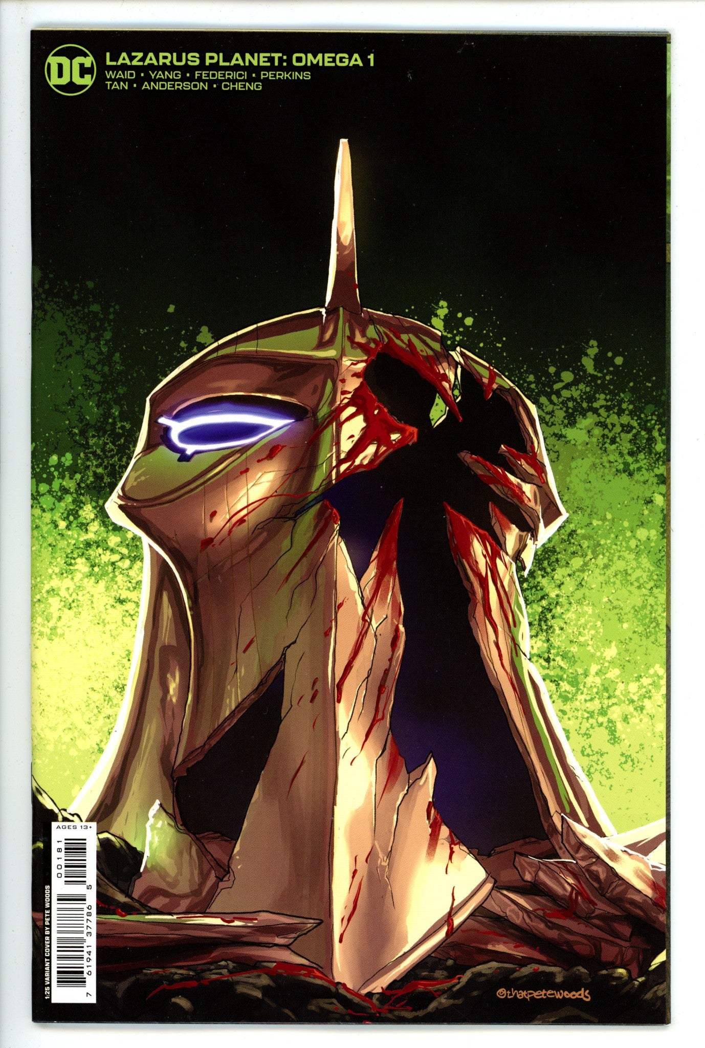 Lazarus Planet Omega 1 Woods Incentive Variant NM (2023)