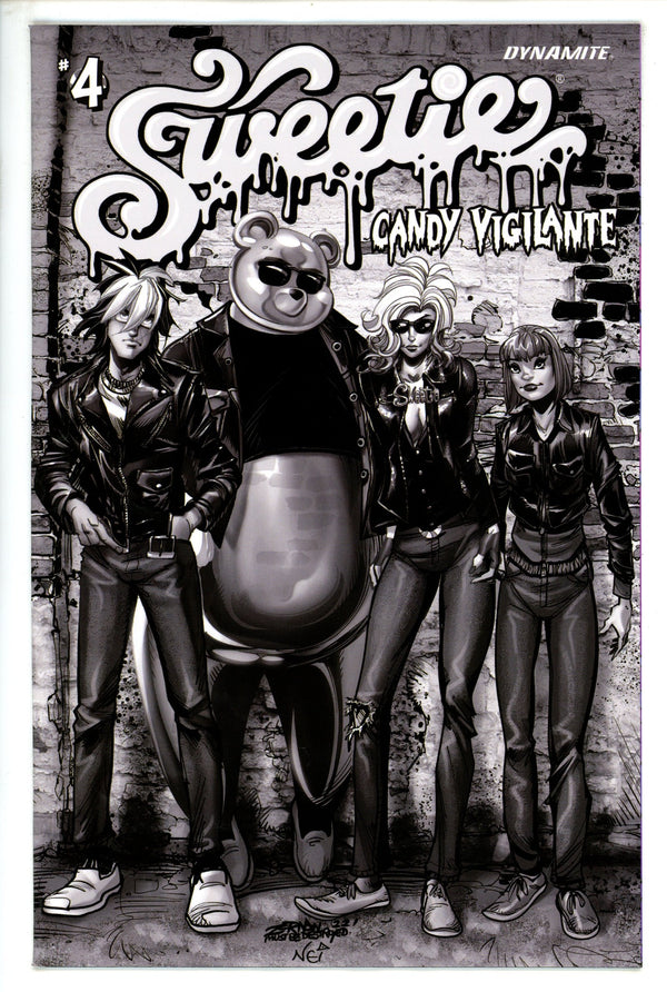 Sweetie Candy Vigilante 4 Zornow B&W Homage Incentive Variant (2023)