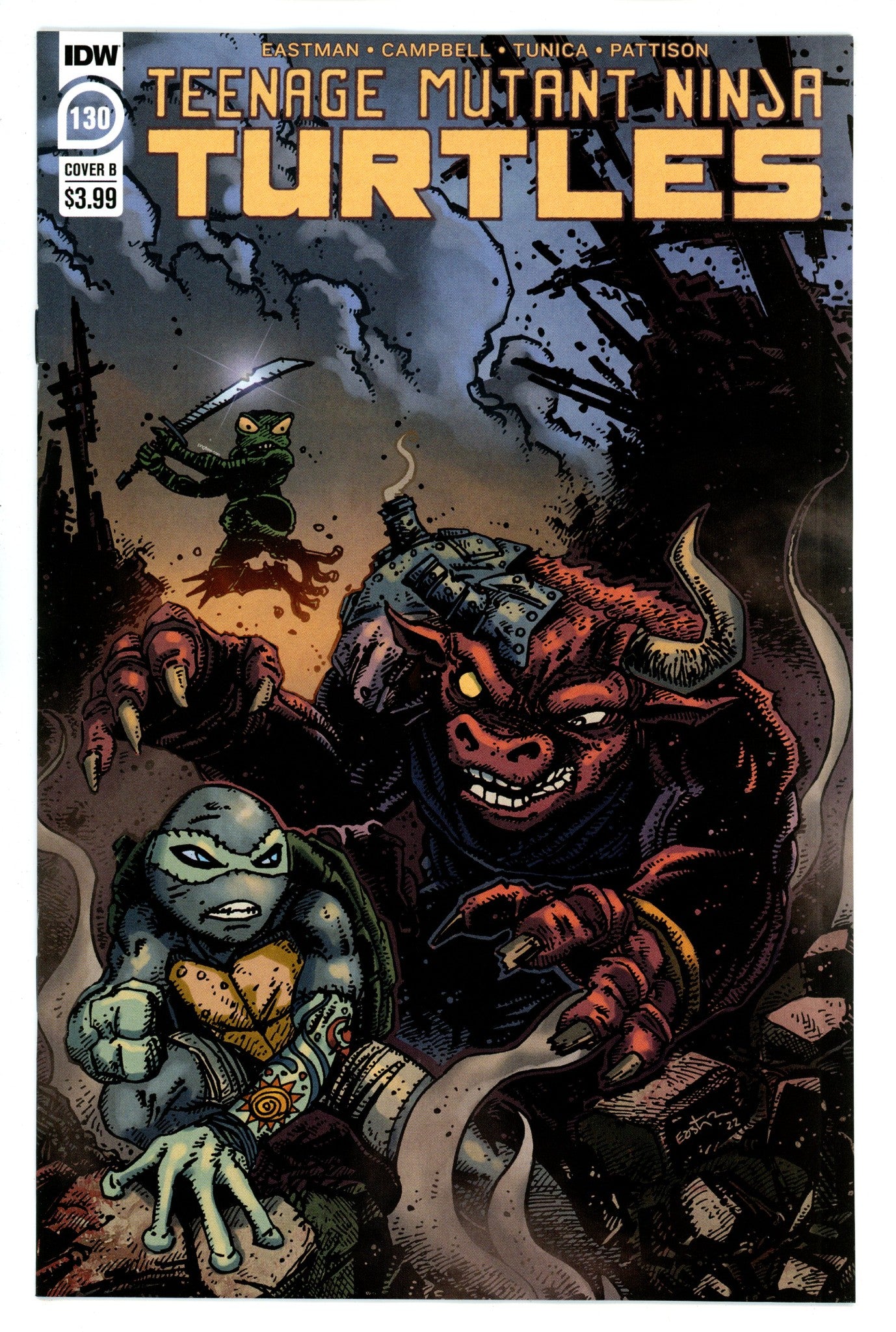 Teenage Mutant Ninja Turtles Vol 5 130 Eastman Variant (2022)