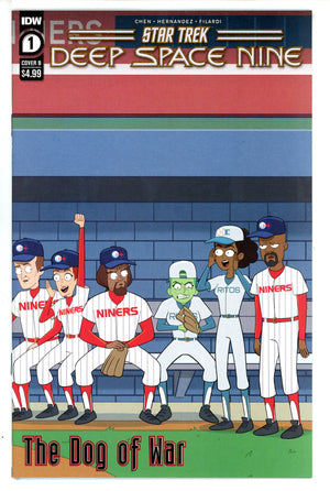 Star Trek Deep Space Nine Dog Of War 1 Fenoglio Variant (2023)