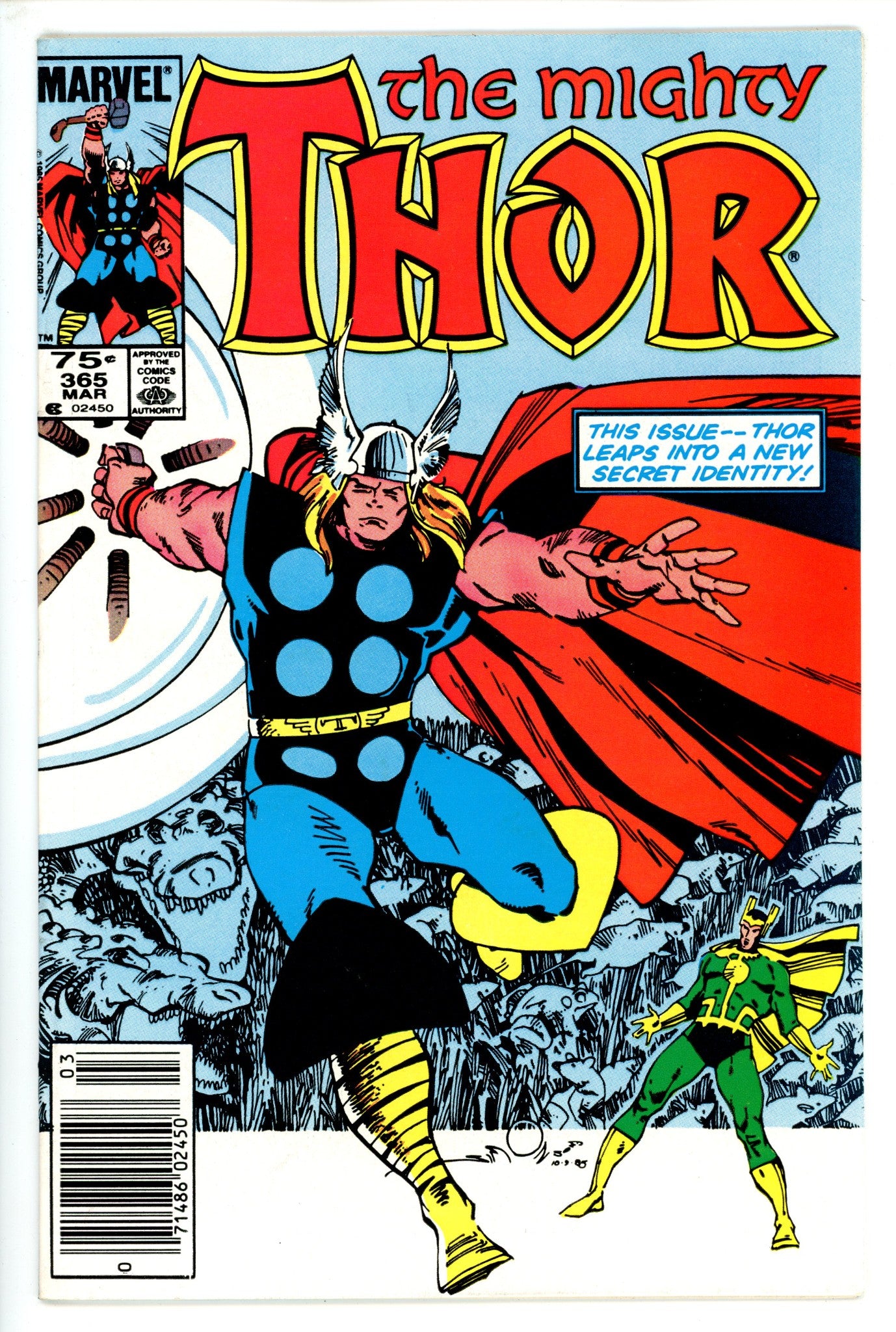 Thor Vol 1 365 Newsstand VF