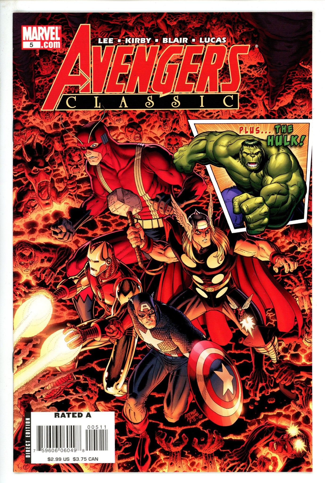 Avengers Classic 5 NM- (2007)
