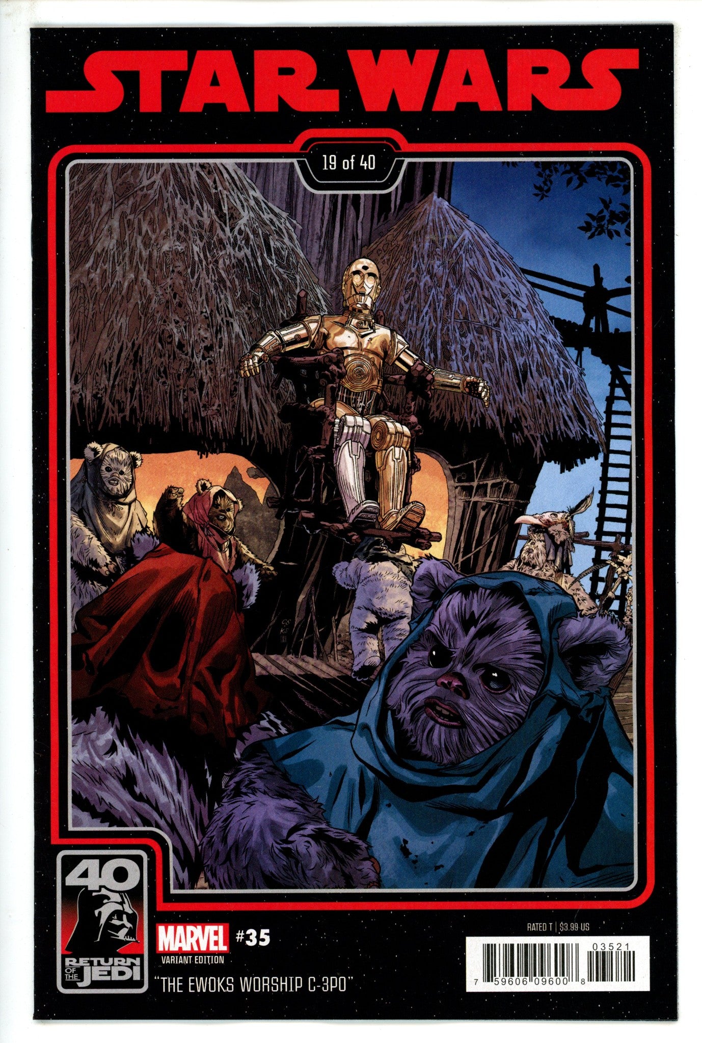 Star Wars Vol 3 35 Sprouse Anniversary Variant (2023)