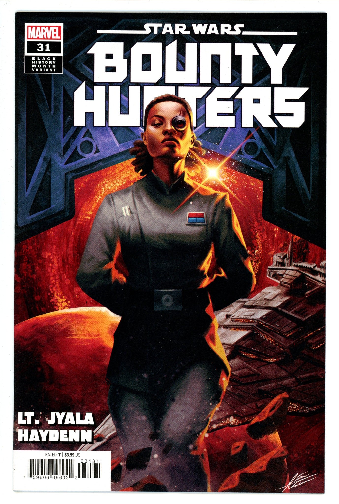 Star Wars Bounty Hunters 31 Manhanini Black History Month Variant (2023)
