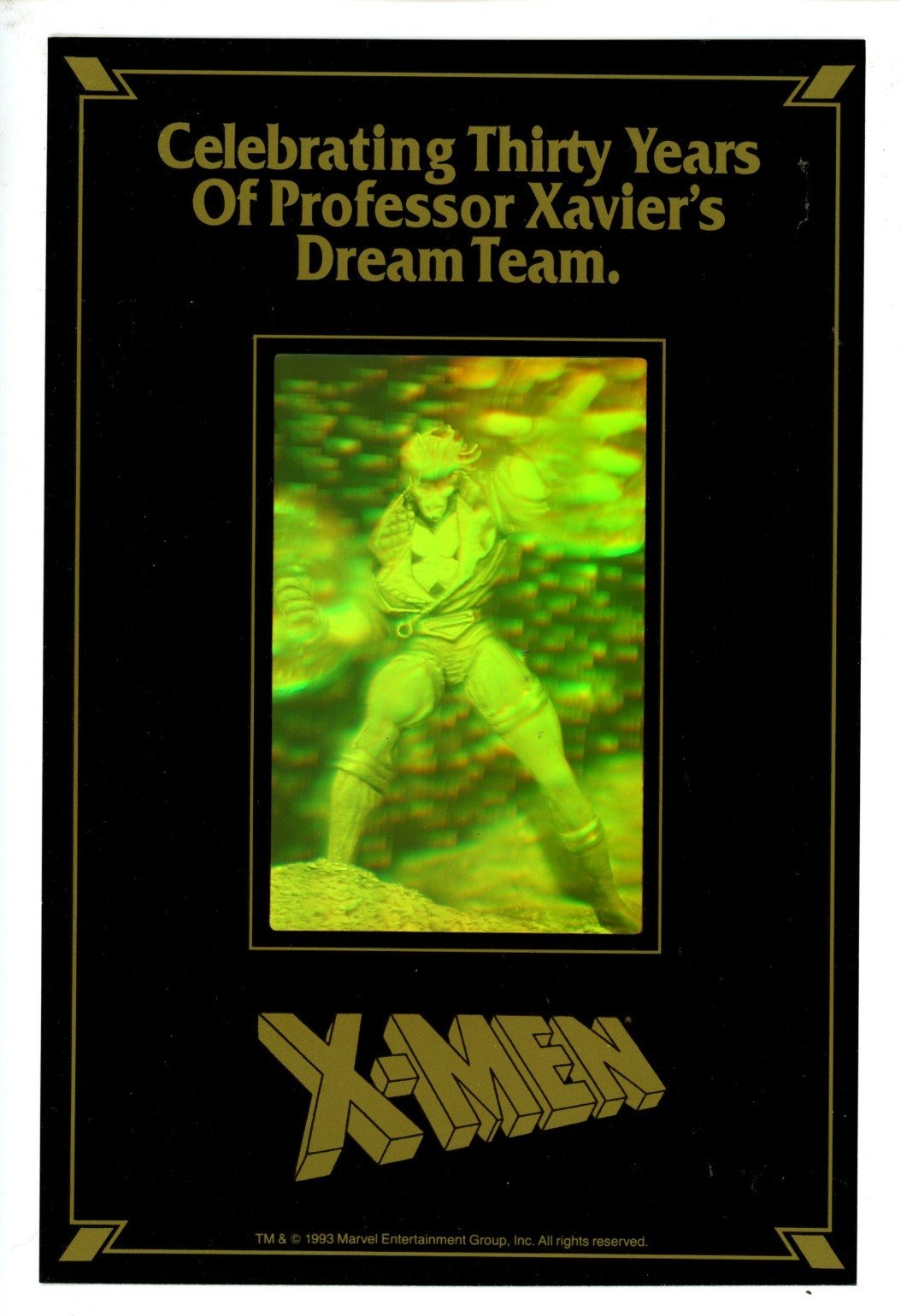 1993 X-Men Havok Promo Card
