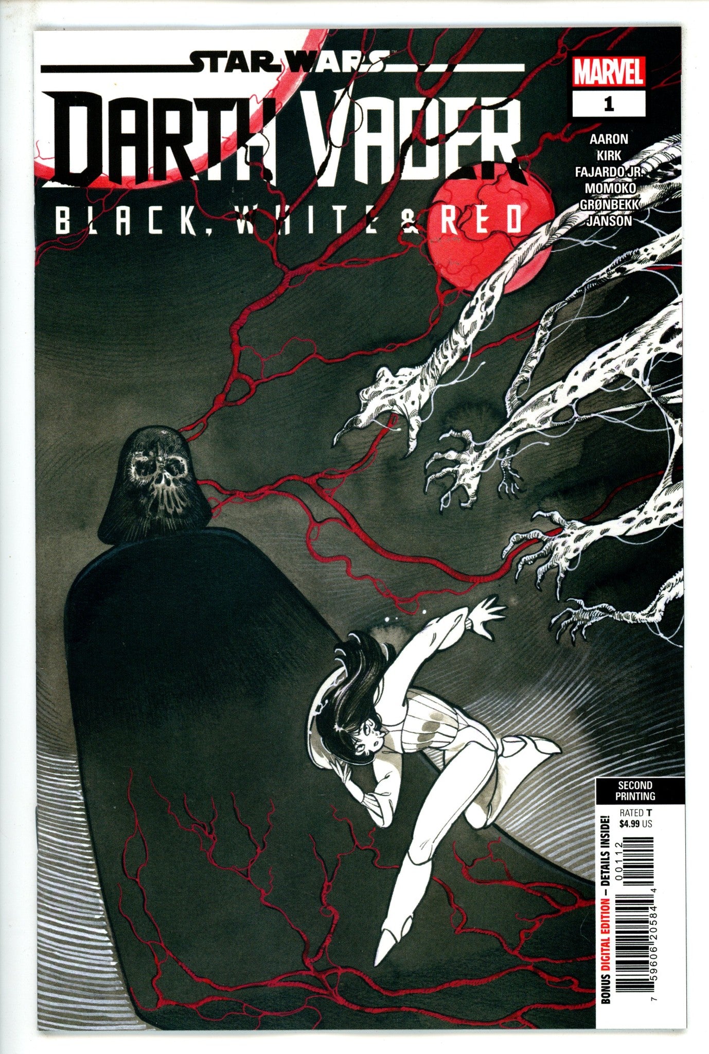 Star Wars Darth Vader Black White And Red 1 2Nd Print (2023)