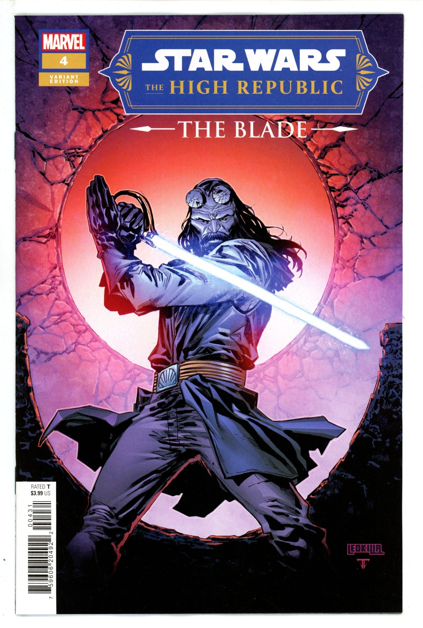 Star Wars High Republic Blade 4 Lashley Incentive Variant NM- (2023)