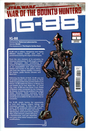 Star Wars War of the Bounty Hunters IG-88 1 Frenz Variant (2021)