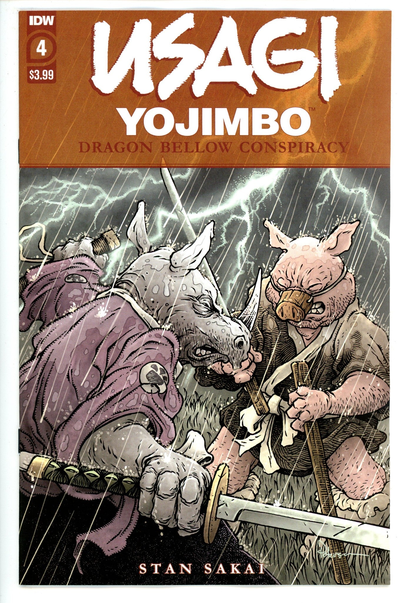 Usagi Yojimbo Dragon Bellow Conspiracy 4 (2021)