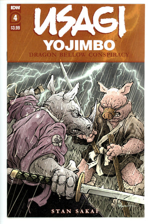 Usagi Yojimbo Dragon Bellow Conspiracy 4 (2021)