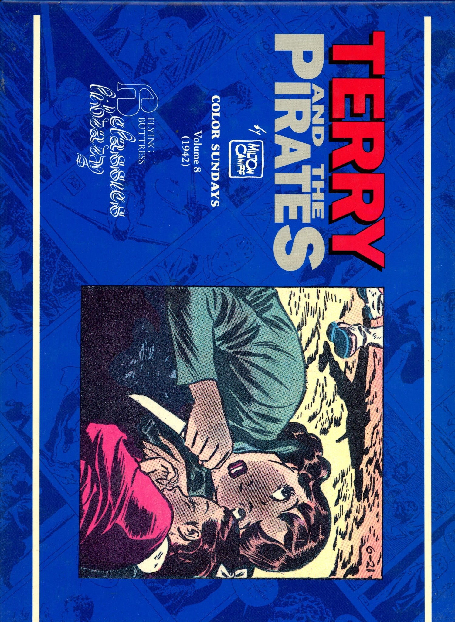 Terry and the Pirates: Color Sundays Vol 8 1942 HC