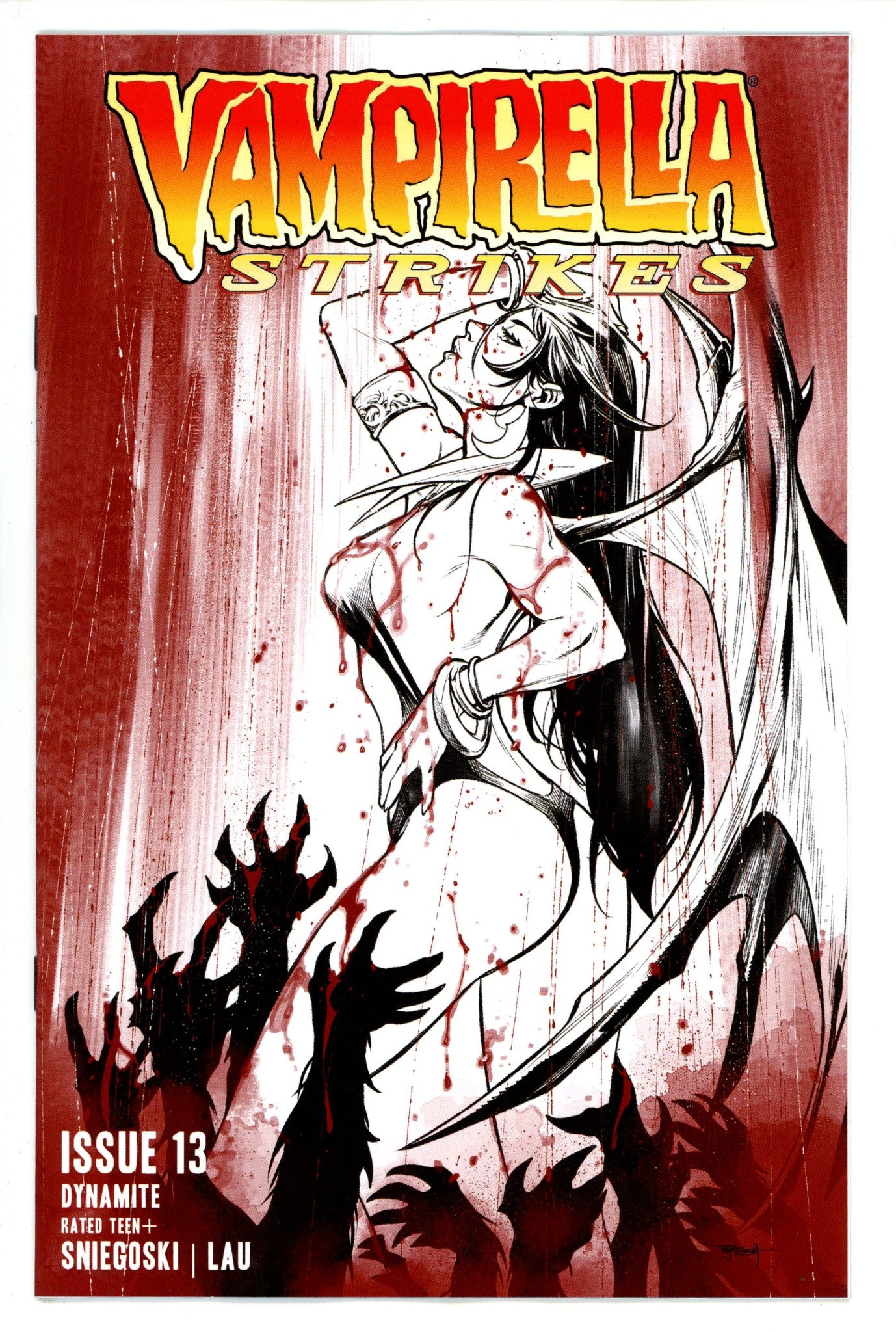 Vampirella Strikes 13 Segovia B&W Incentive Variant (2023)