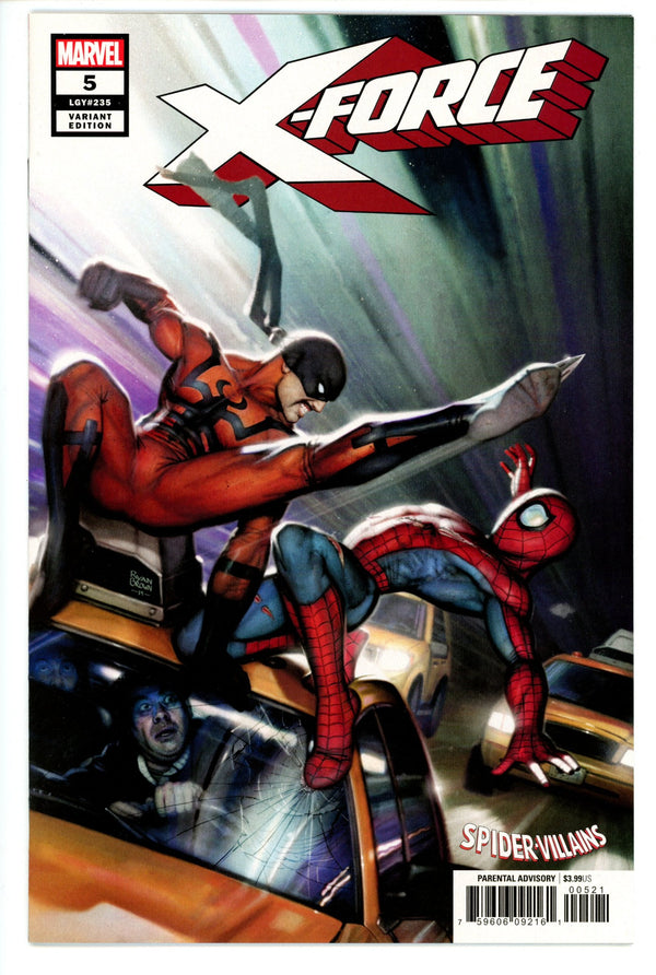 X-Force Vol 5 5 (235) Brown Villains Variant