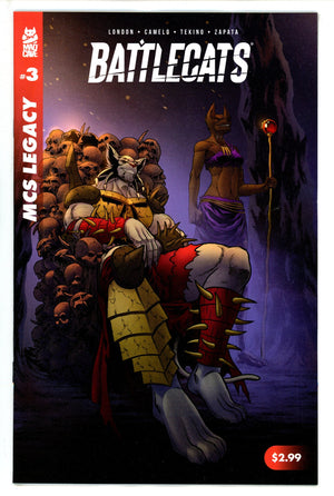 Mad Cave Studios Legacy Battlecats 3 (2022)