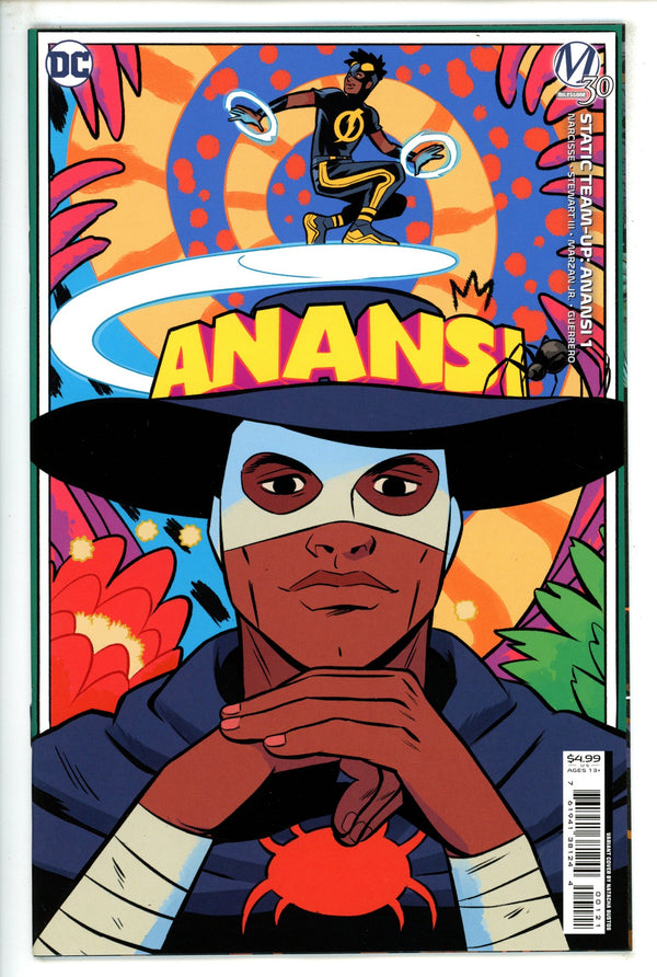 Static Team-Up Anansi 1 Bustos Variant (2023)