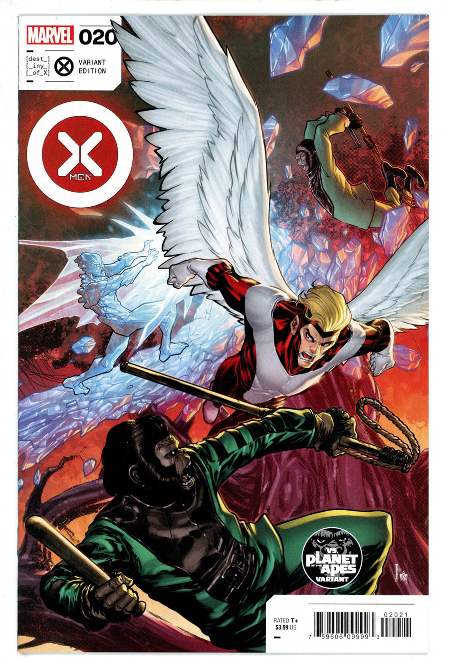 X-Men Vol 5 20 Baldeon Planet of the Apes Variant (2023)