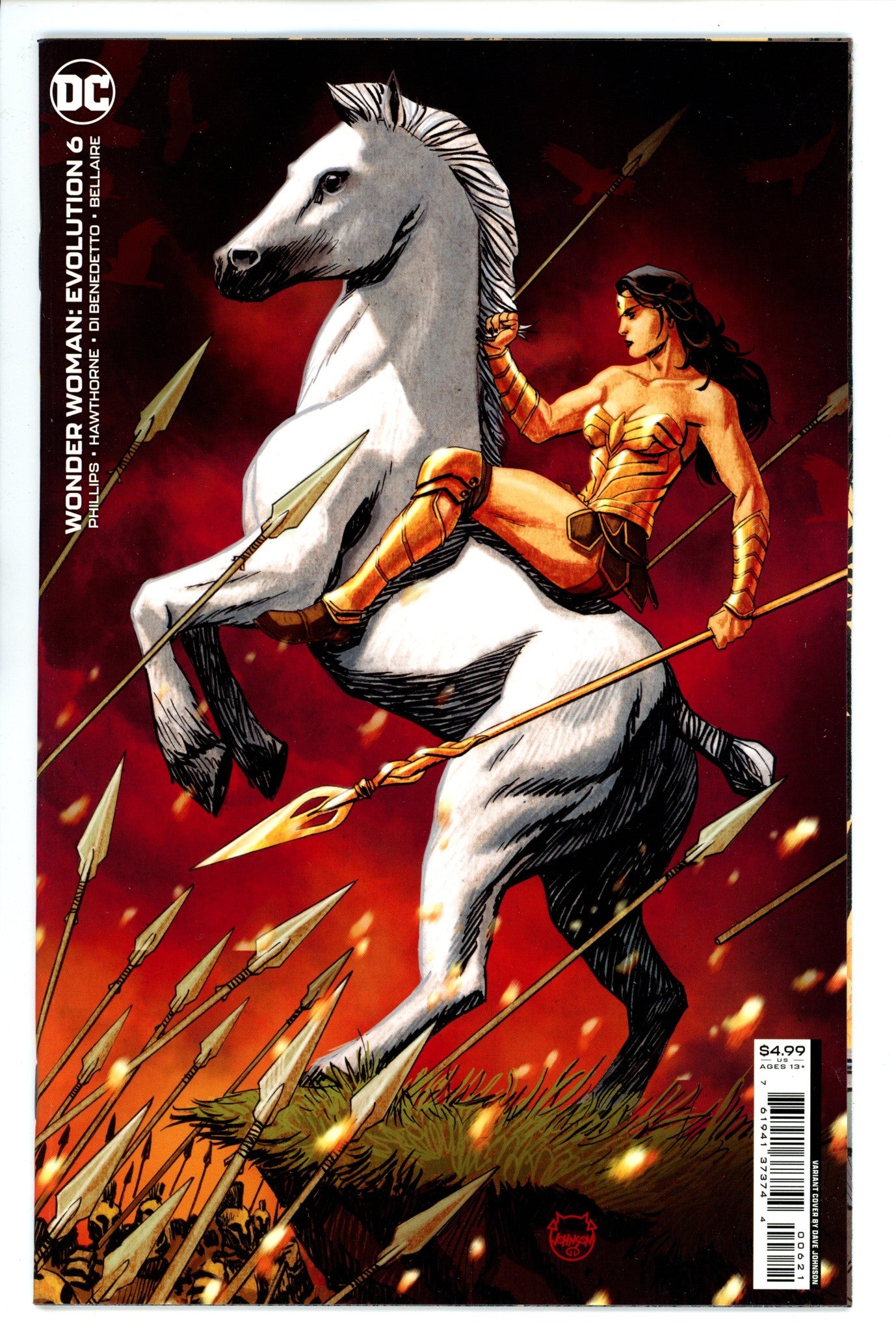 Wonder Woman Evolution 6 Johnson Variant (2022)