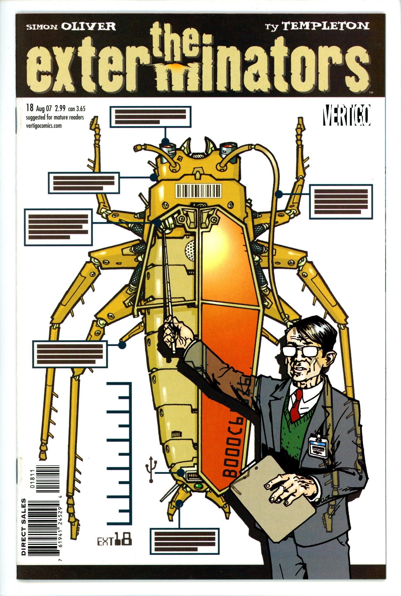 The Exterminators 18-DC-CaptCan Comics Inc