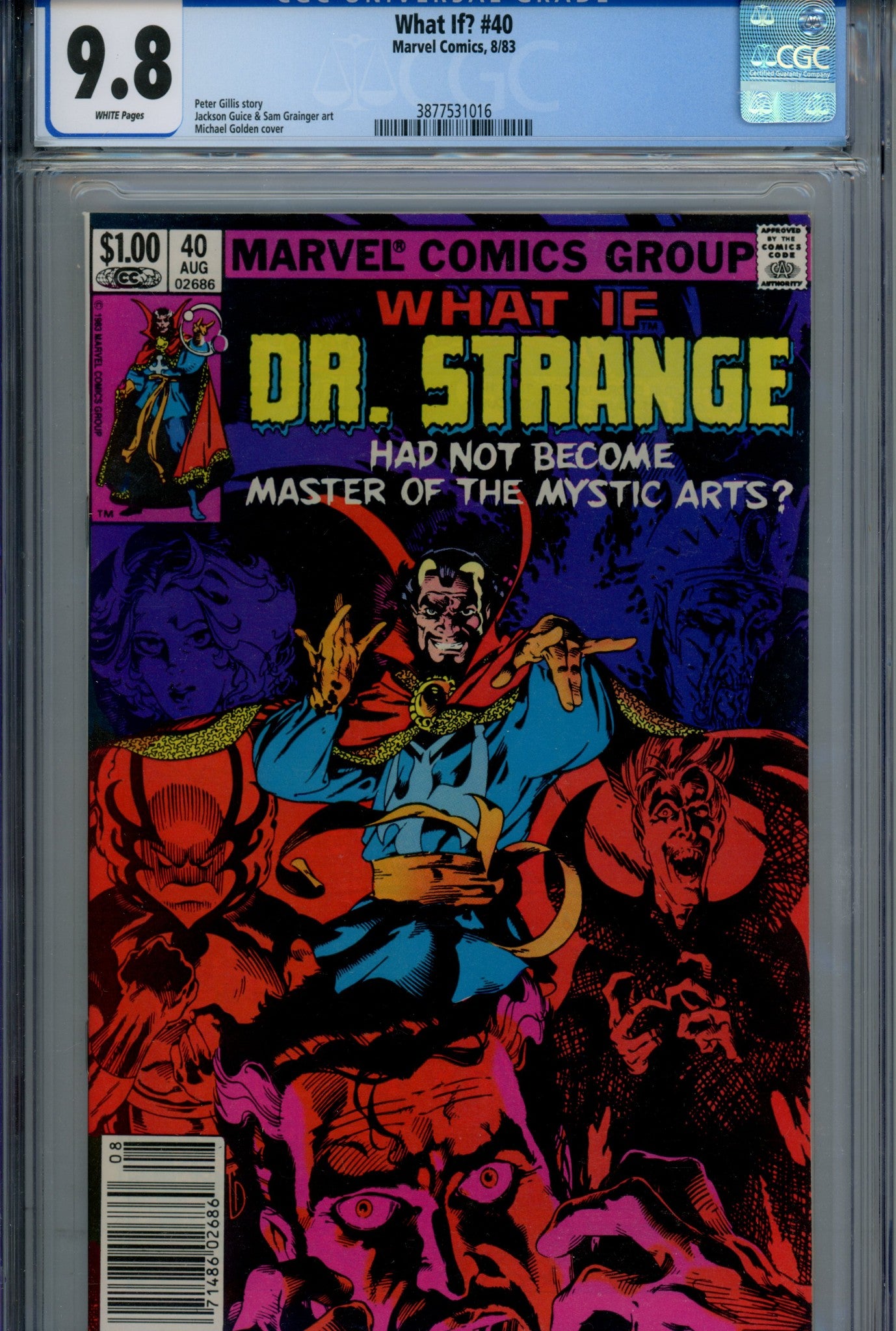 What If? Vol 1 40 Newsstand CGC 9.8 (1983)