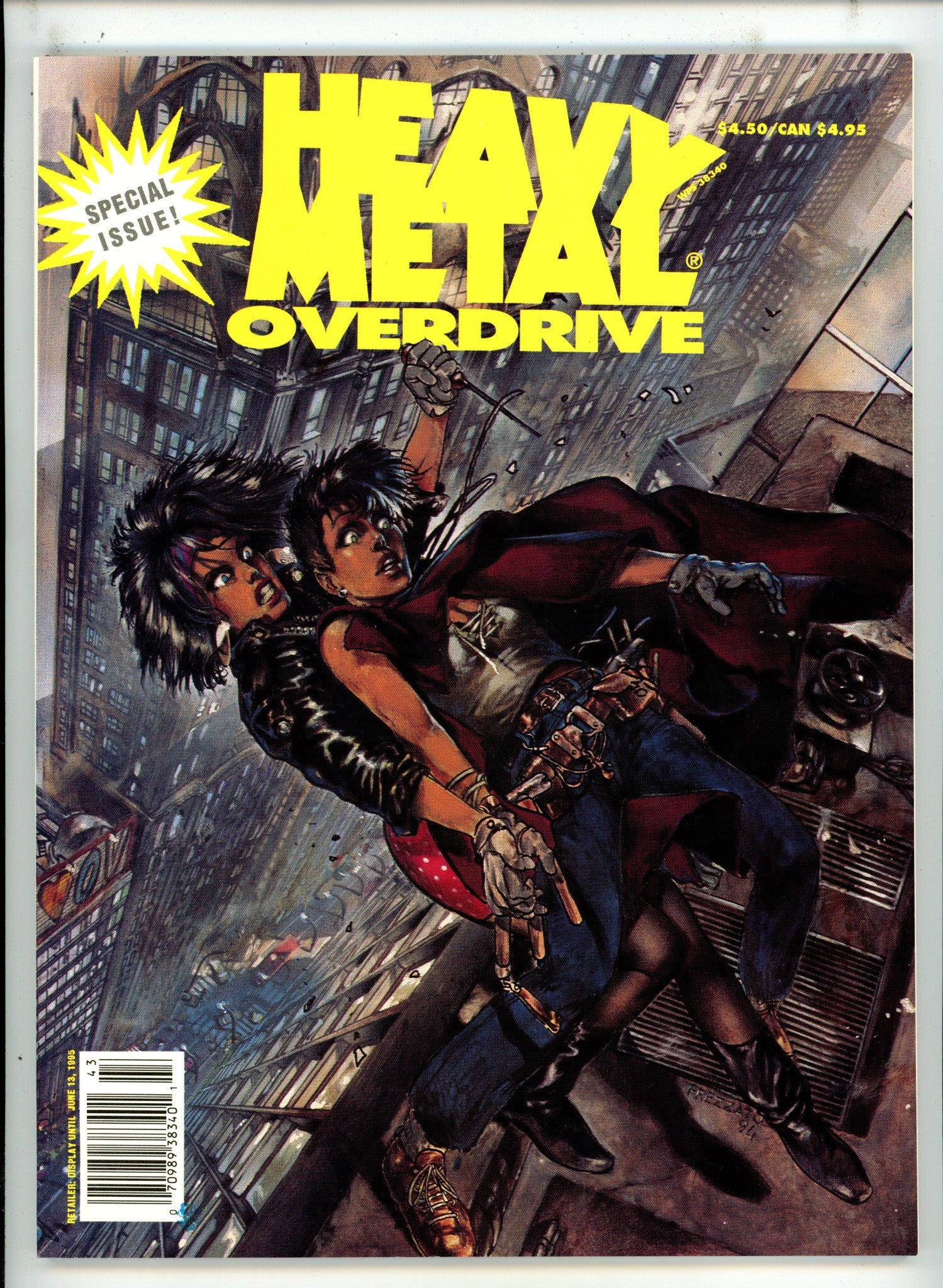 Heavy Metal Special Editions - Overdrive Vol 9 1 NM- (1995)