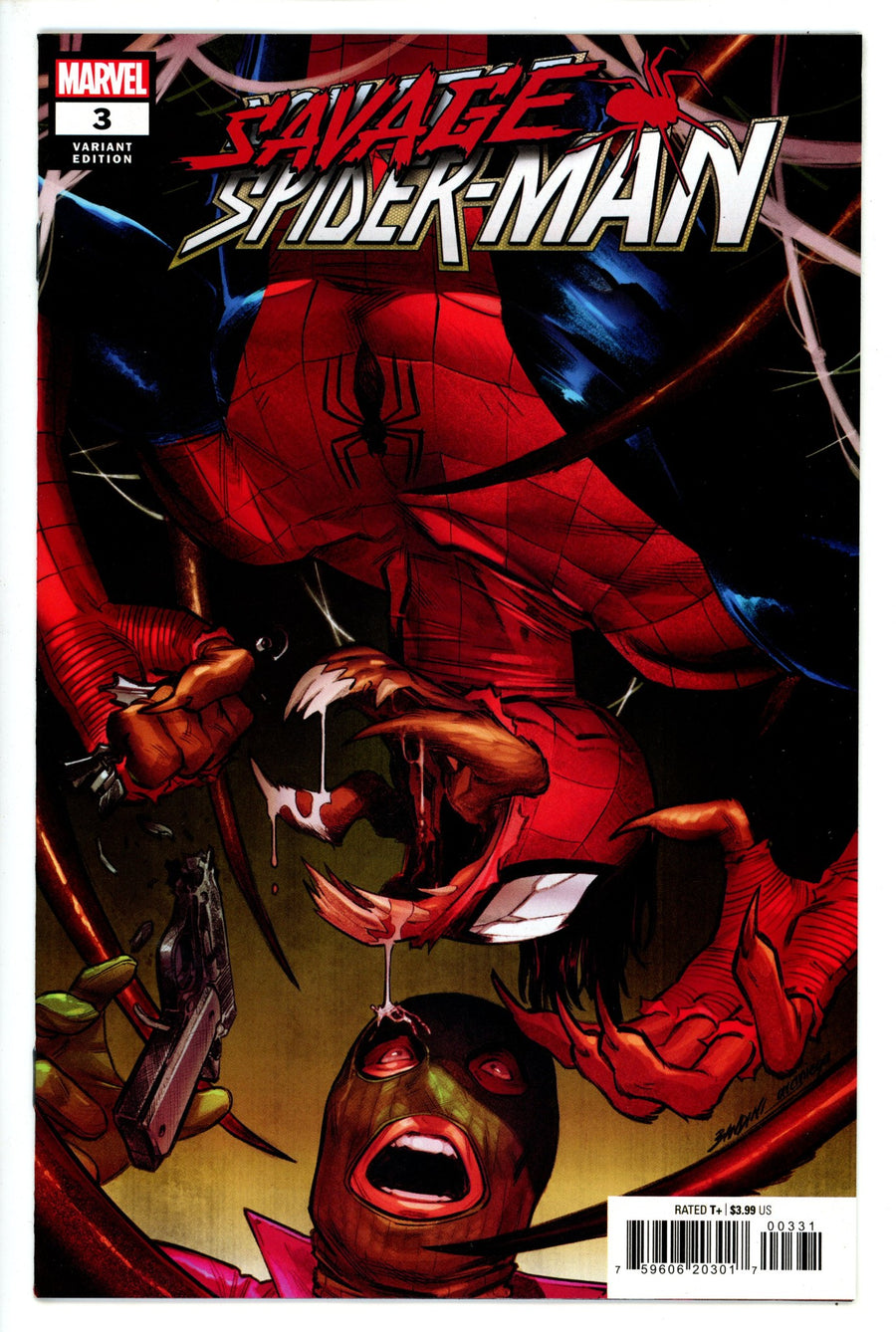 Savage Spider-Man 3 Bandini Variant NM