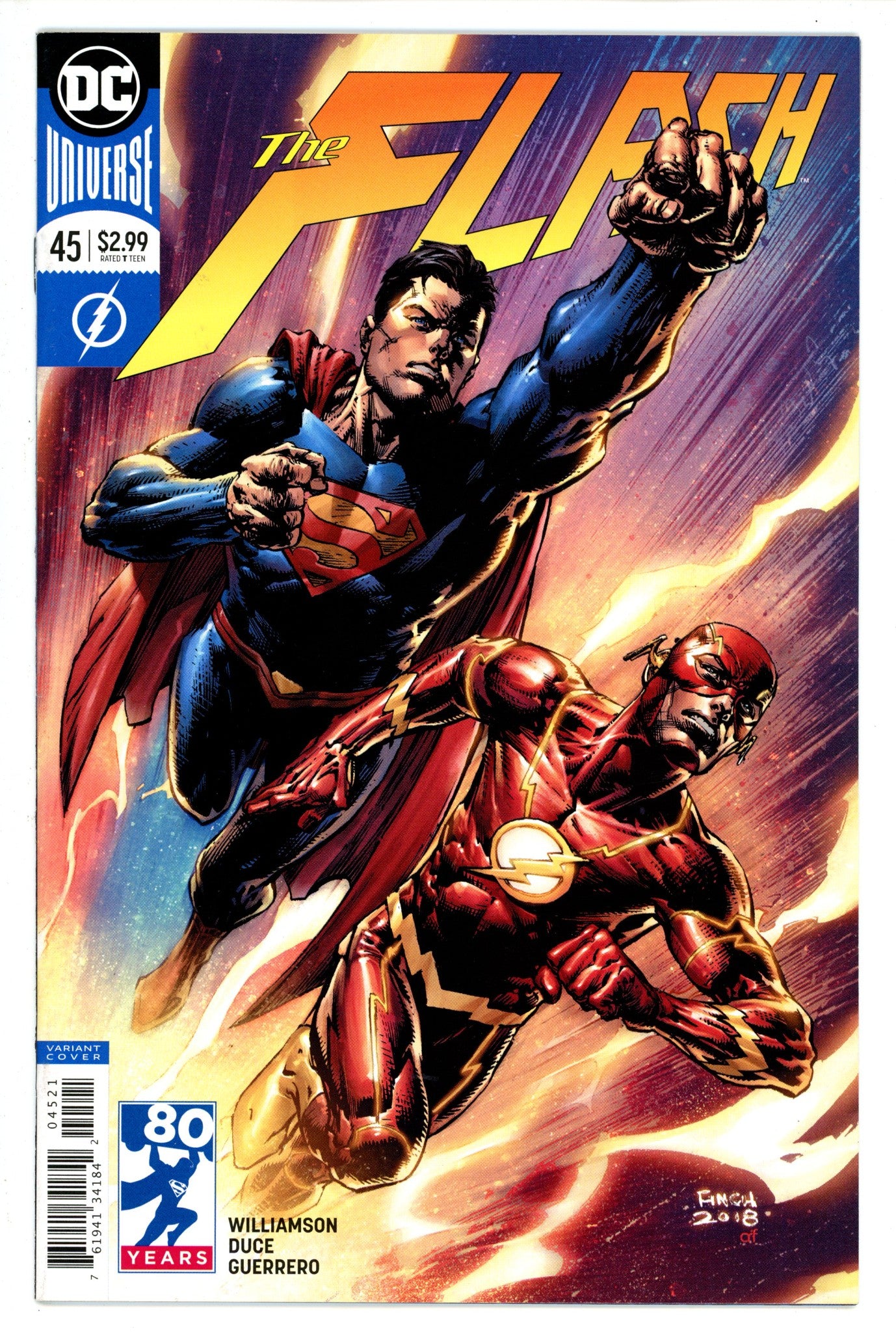 The Flash Vol 5 45 Finch Variant