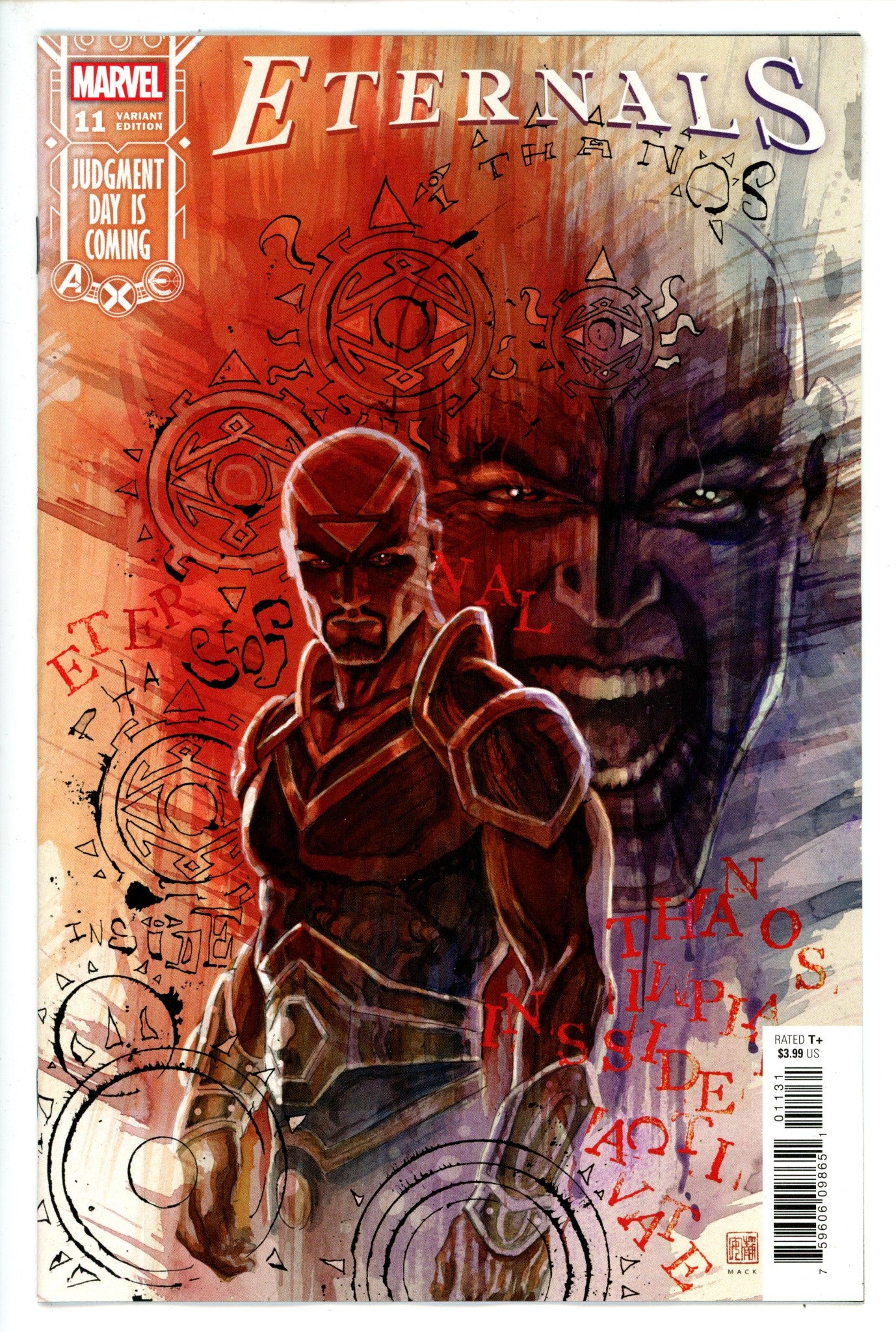 Eternals Vol 5 11 Mack Variant NM+ (2022)