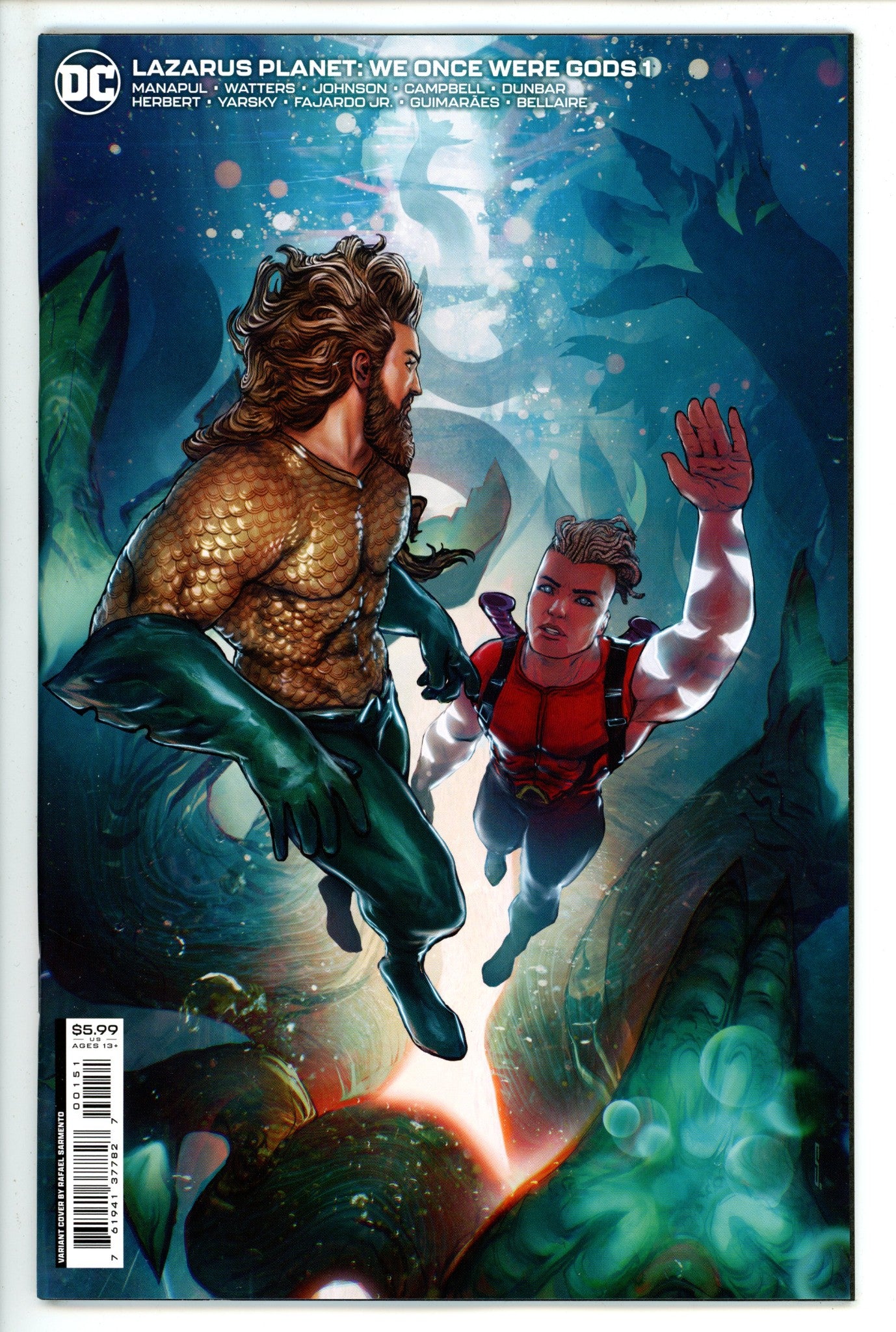 Lazarus Planet We Once Were Gods 1 Sarmento Variant (2023)