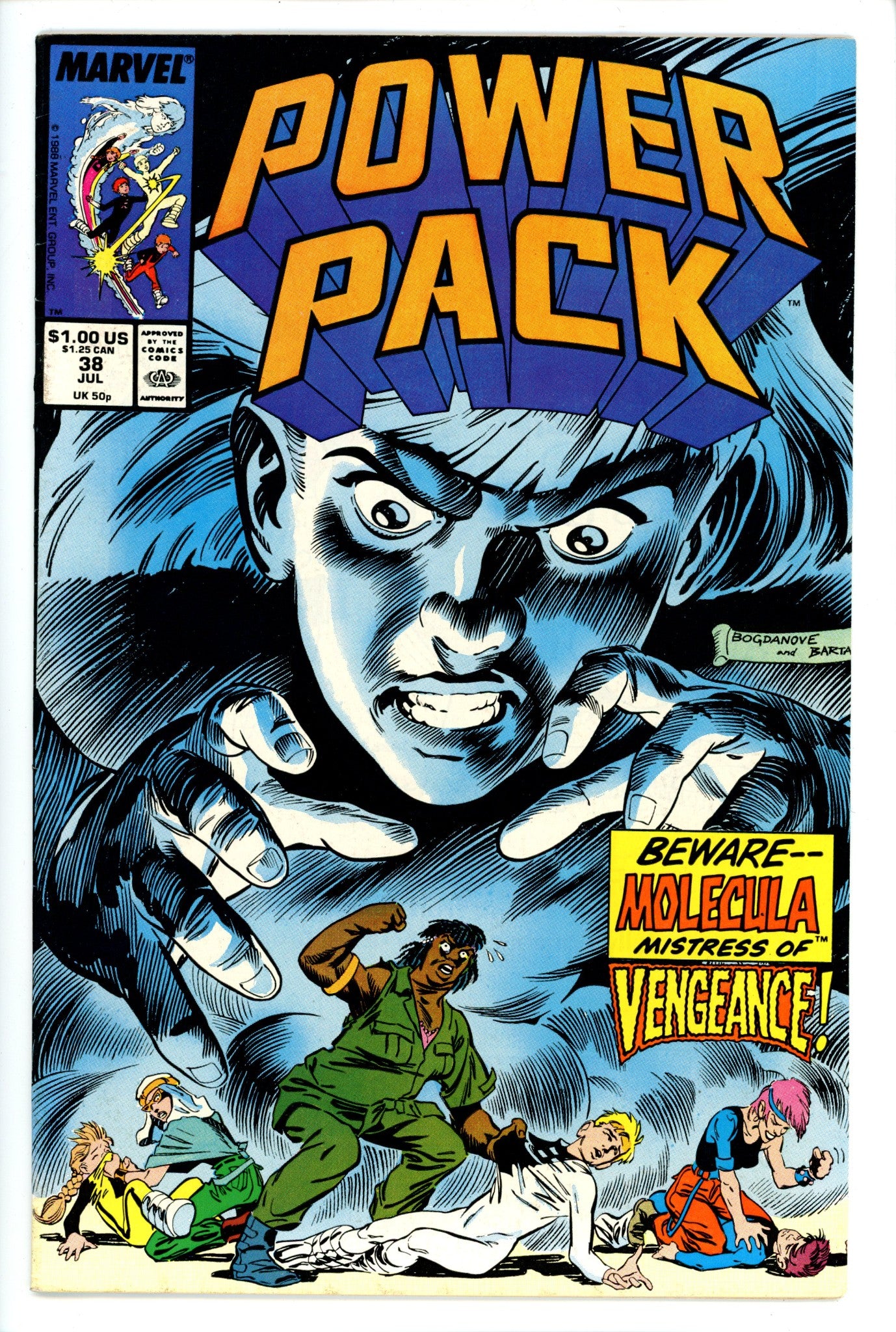 Power Pack Vol 1 38-Marvel-CaptCan Comics Inc