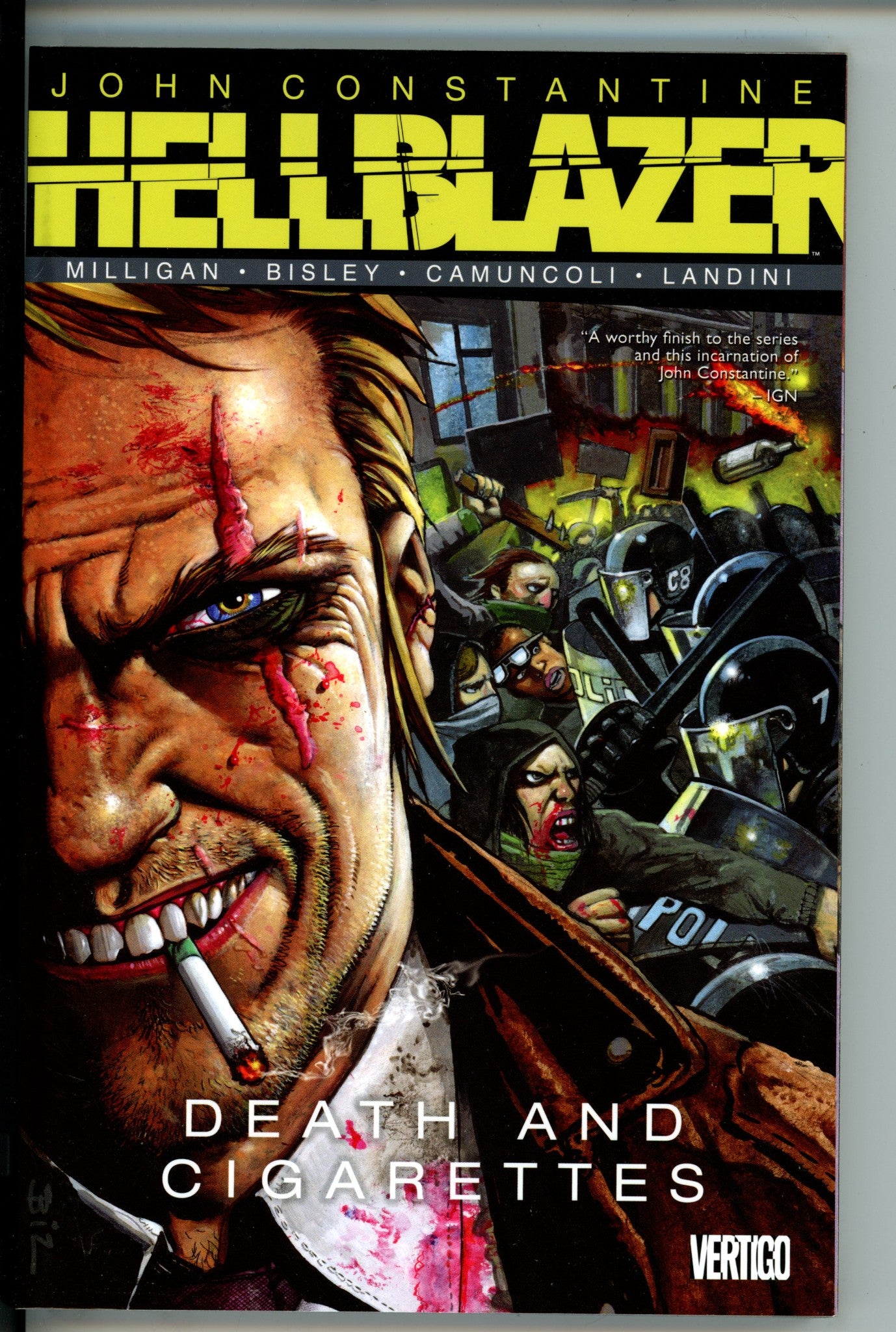 Hellblazer Death and Cigarettes TPB
