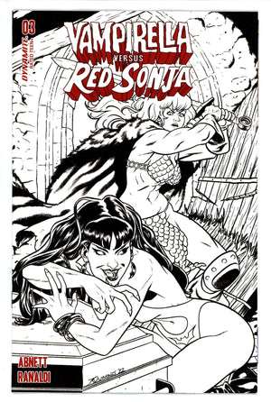 Vampirella vs Red Sonja 3 Quinones Incentive Variant (2023)