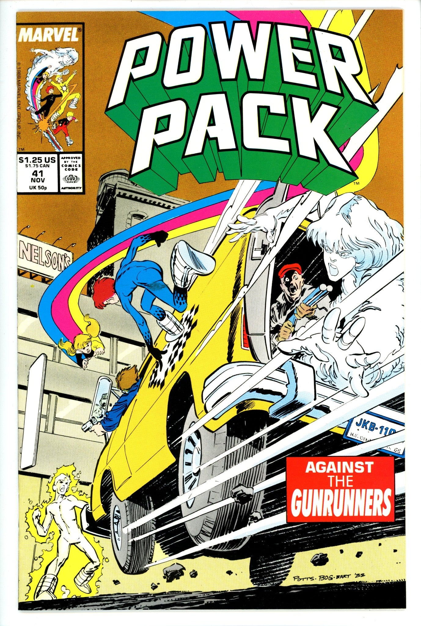 Power Pack Vol 1 41-Marvel-CaptCan Comics Inc