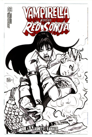 Vampirella vs Red Sonja 3 Ranaldi Incentive Variant (2023)