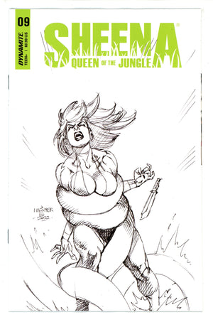 Sheena Queen of the Jungle 9 Linsner Variant