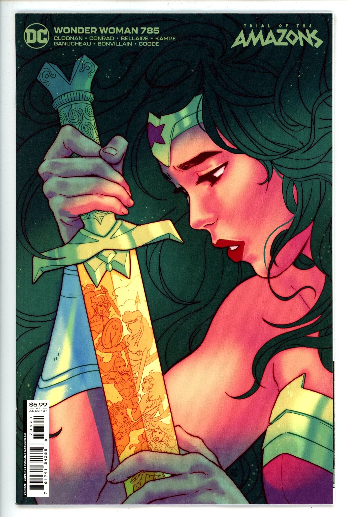 Wonder Woman Vol 5 785 Ganucheau Variant (2022)