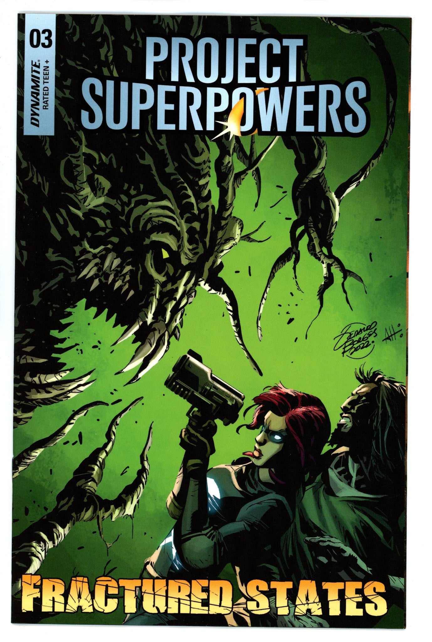 Project Super Powers Fractured States 3 Borges Variant (2022)
